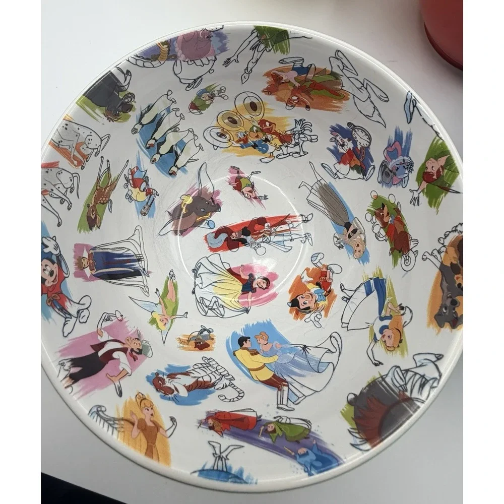 Disney Ink And Paint Collection Bowls Set of 4 PRE-OWNED